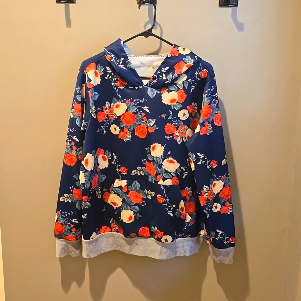 Floral Hoodie